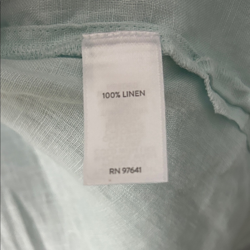 J. Jill Light Blue Button Down Shirt - Picture 5 of 6